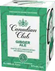 The Canadian Club Whiskey Co Canadian Club Ginger Ale