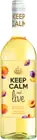 Keep Calm And Live Peach And Passion Fruit