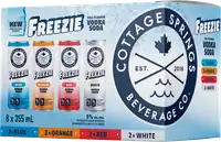 Cottage Springs Vodka Soda Freezie Mixed Pack