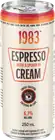 1983 Espresso With A Splash Of Cream